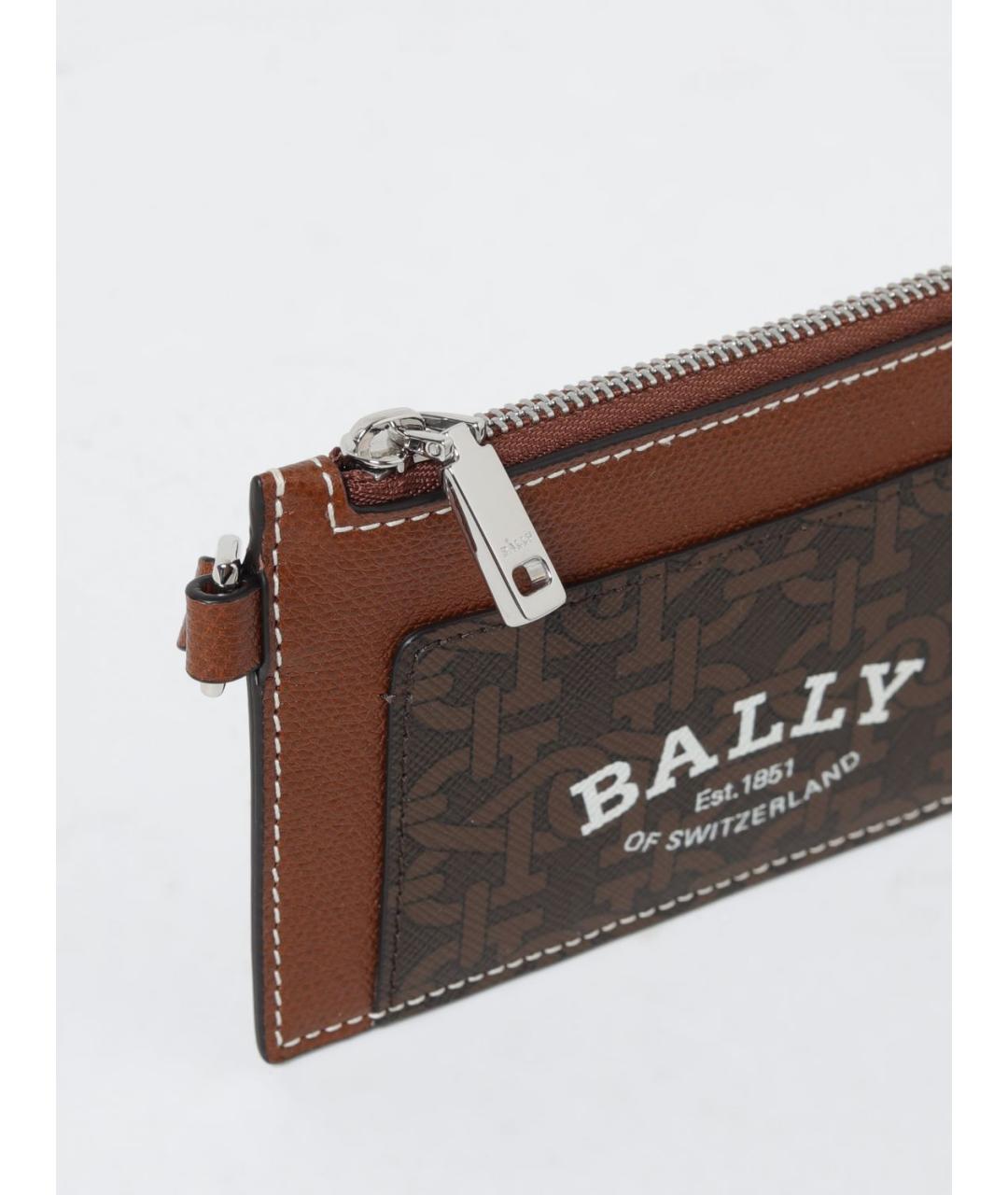 BALLY Коричневый кардхолдер, фото 3