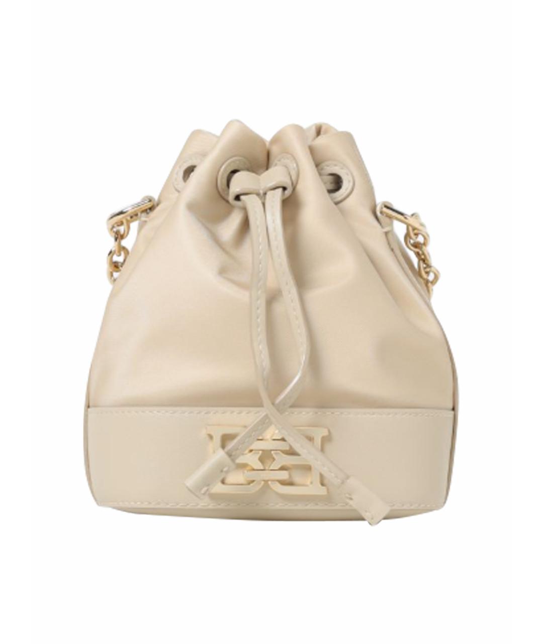 BALLY Бежевая кожаная сумка тоут, фото 1