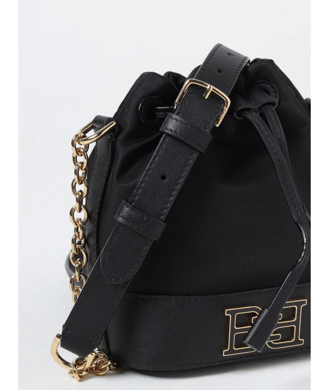 BALLY Черная тканевая сумка тоут, фото 3