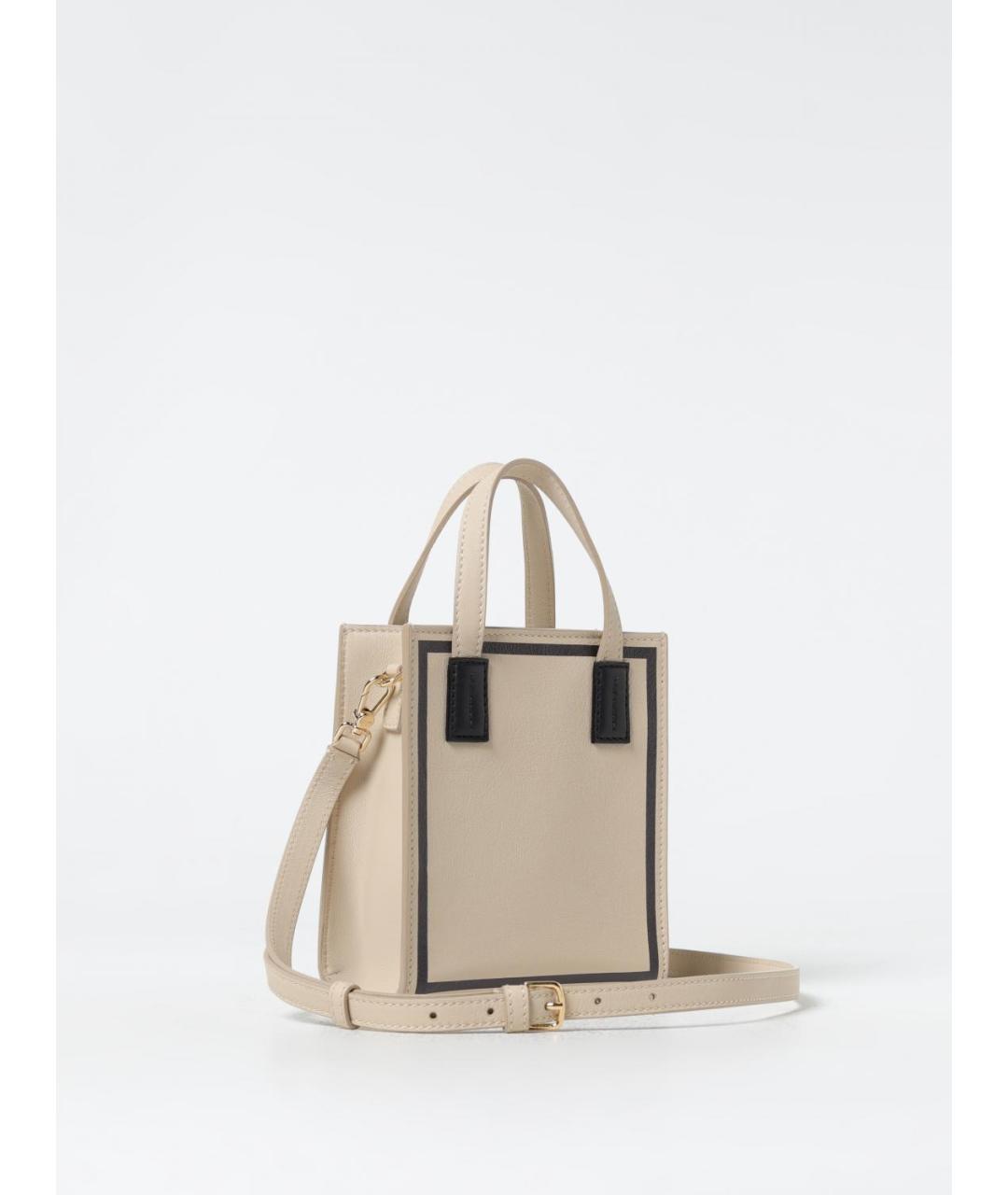 BALLY Бежевая кожаная сумка тоут, фото 2