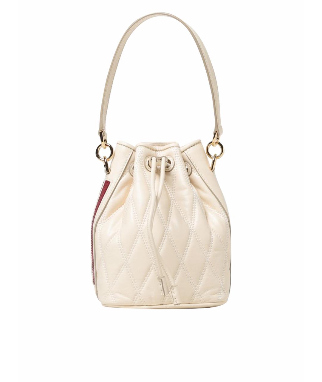 BALLY Бежевая кожаная сумка тоут, фото 1