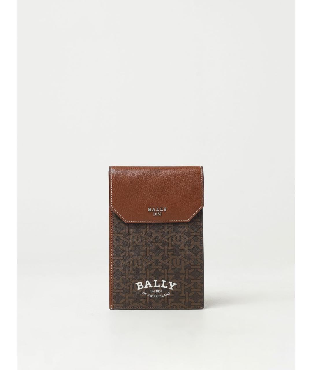 BALLY Коричневый кошелек, фото 5
