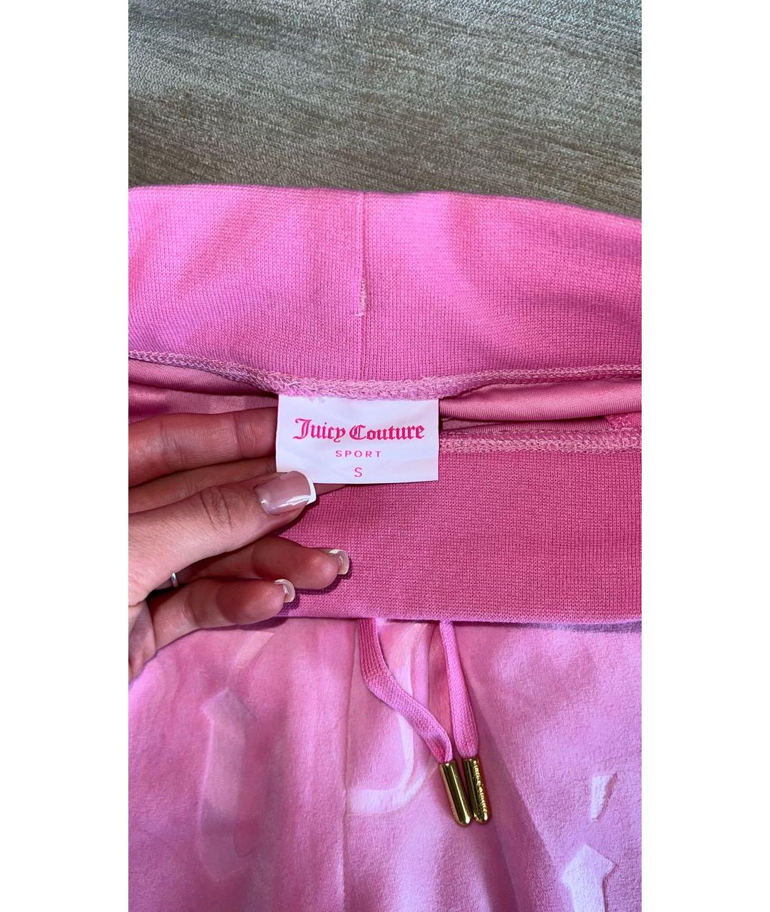 JUICY COUTURE Розовый полиэстеровый спортивные костюмы, фото 6
