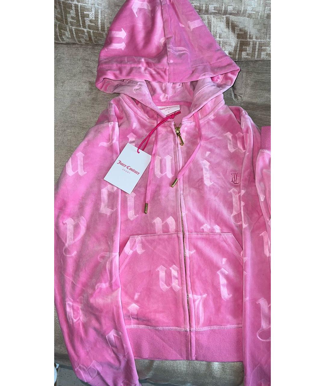 JUICY COUTURE Розовый полиэстеровый спортивные костюмы, фото 3