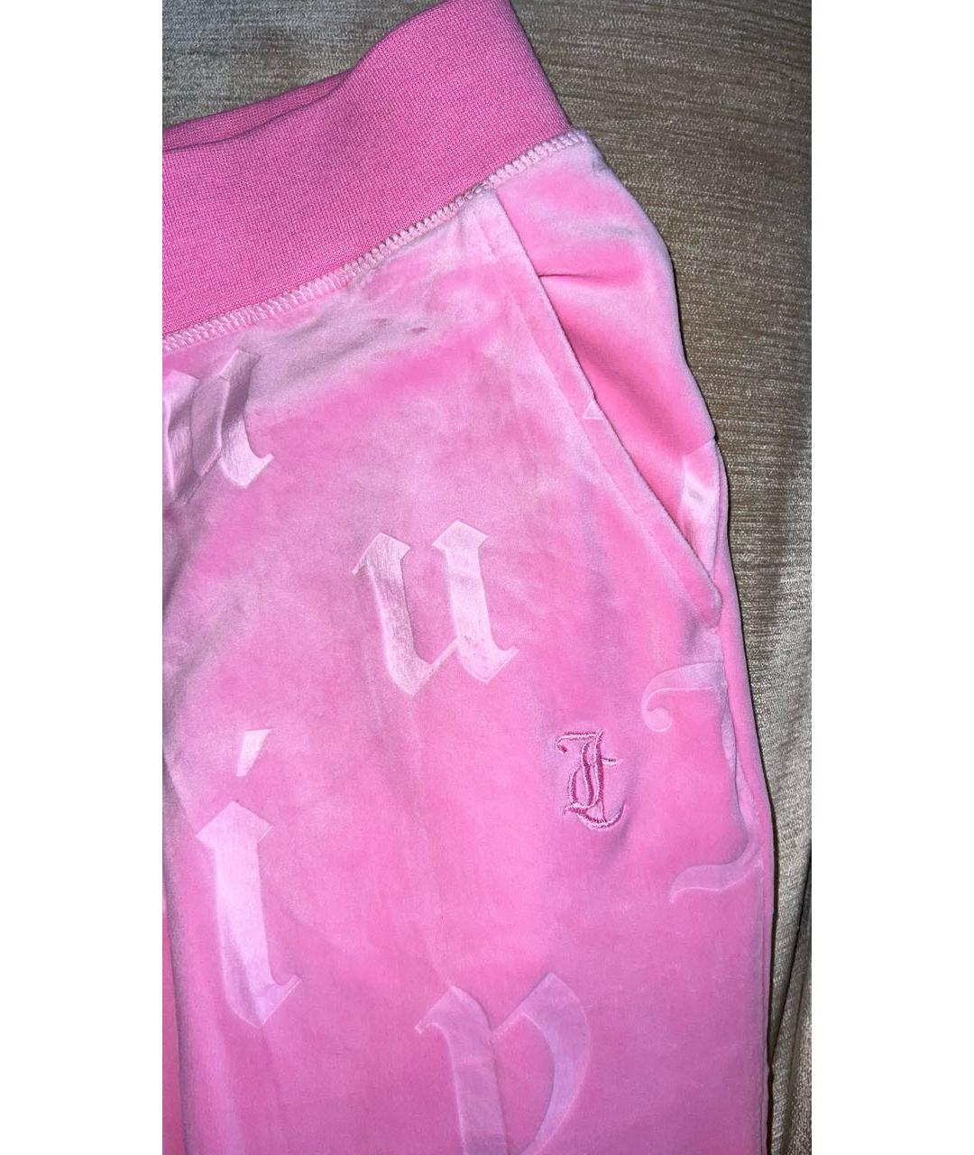 JUICY COUTURE Розовый полиэстеровый спортивные костюмы, фото 7