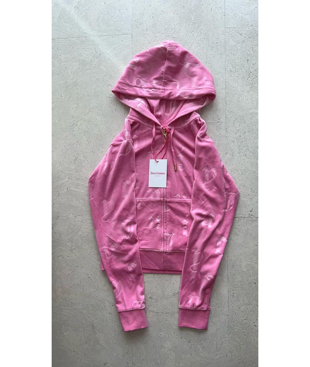 JUICY COUTURE Розовый полиэстеровый спортивные костюмы, фото 9
