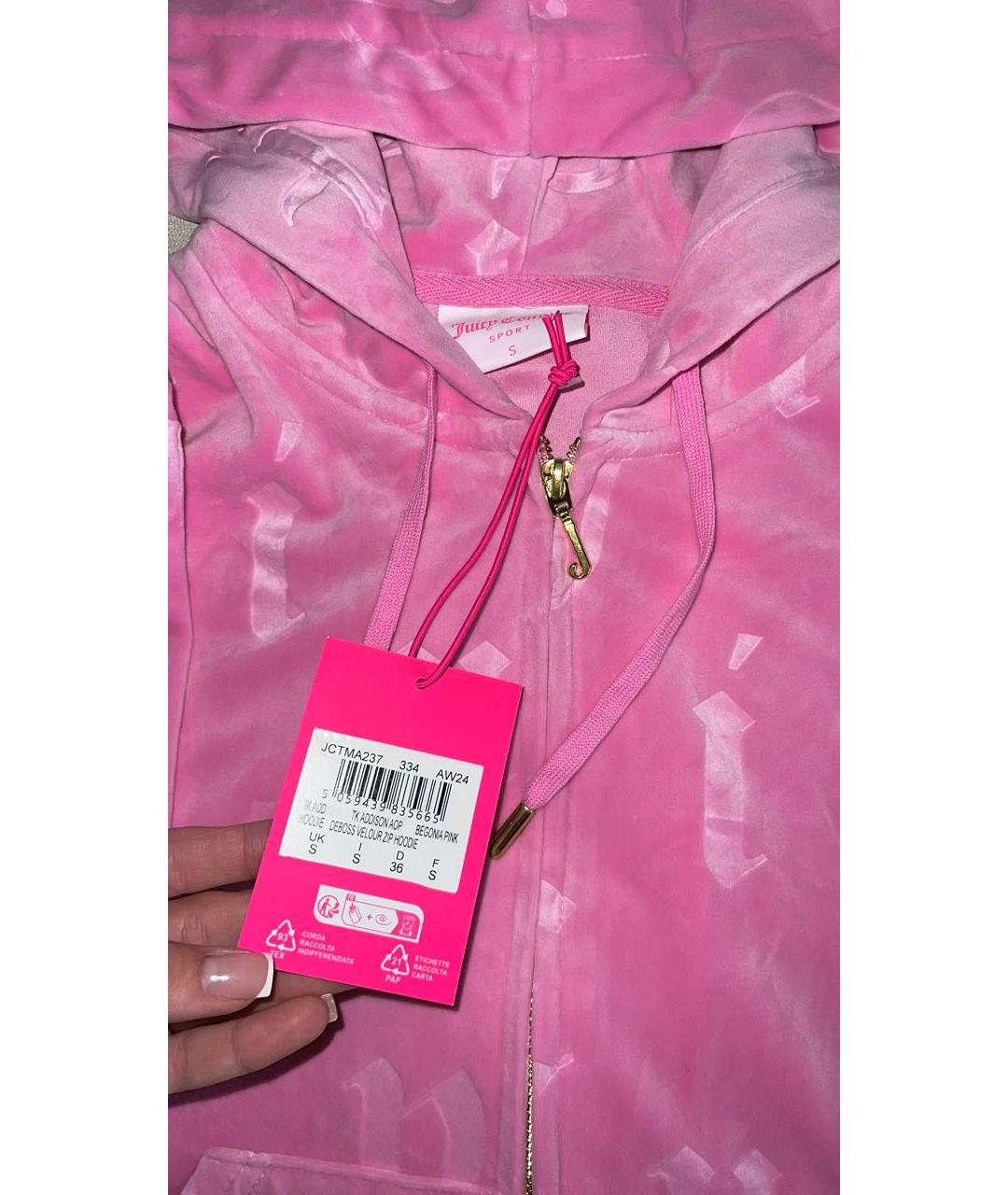 JUICY COUTURE Розовый полиэстеровый спортивные костюмы, фото 4