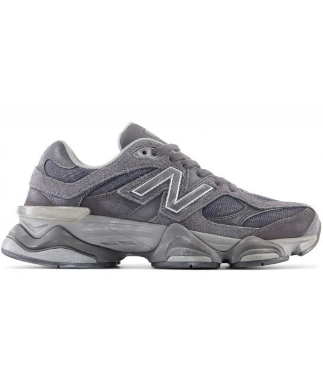 NEW BALANCE Антрацитовые замшевые кроссовки, фото 1