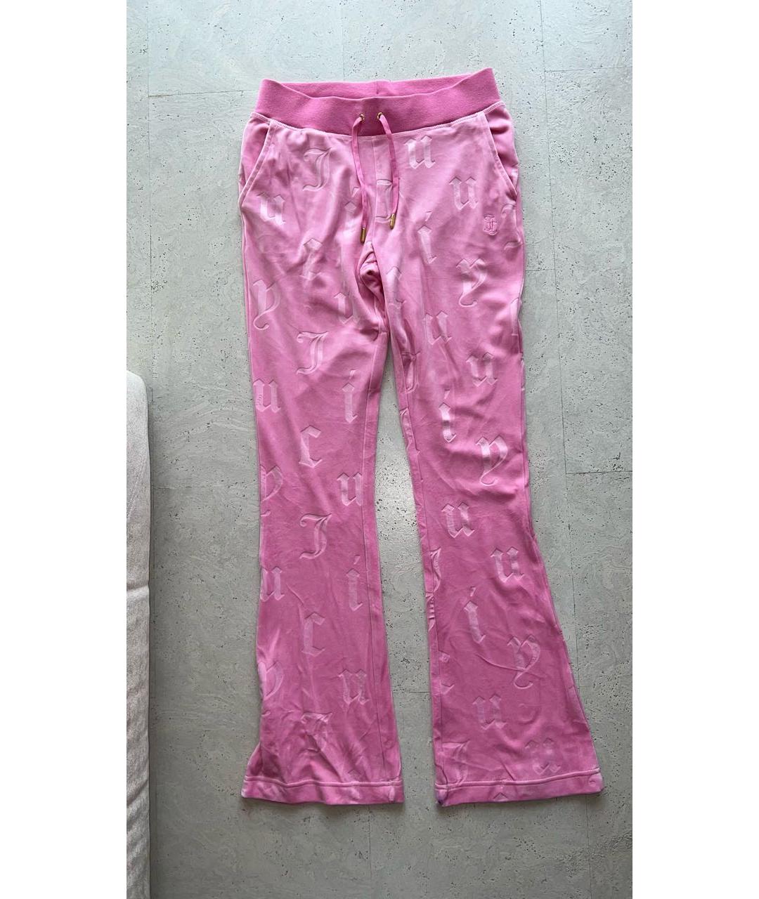 JUICY COUTURE Розовый полиэстеровый спортивные костюмы, фото 2