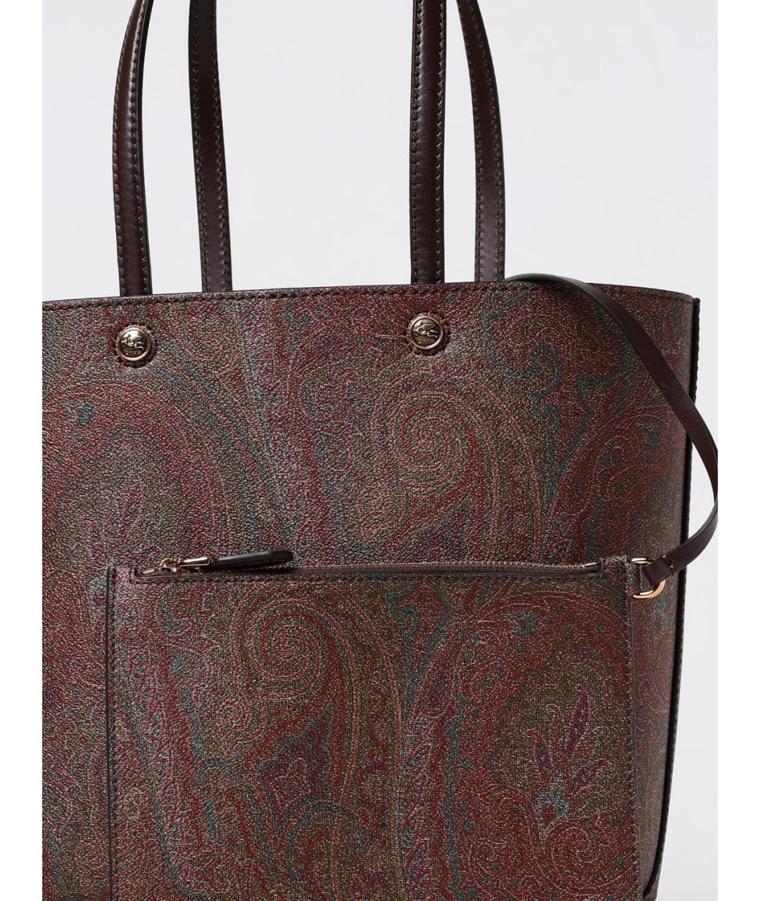 ETRO Коричневая сумка тоут, фото 4