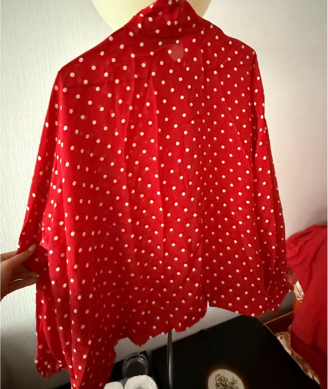 BALENCIAGA Красная блузы, фото 2