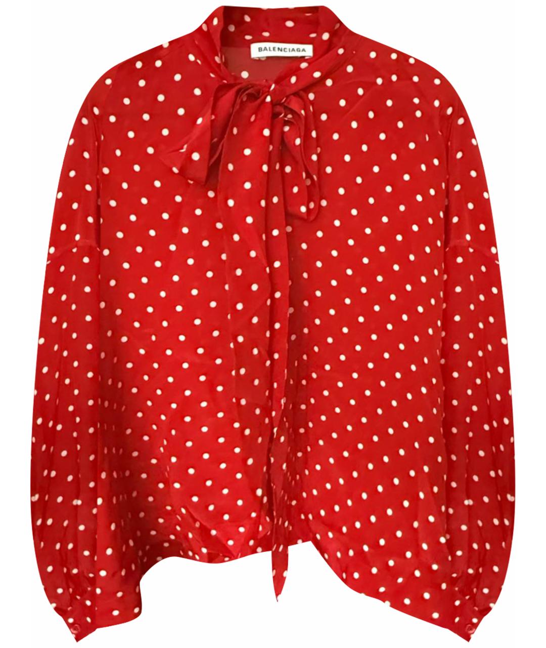 BALENCIAGA Красная блузы, фото 1