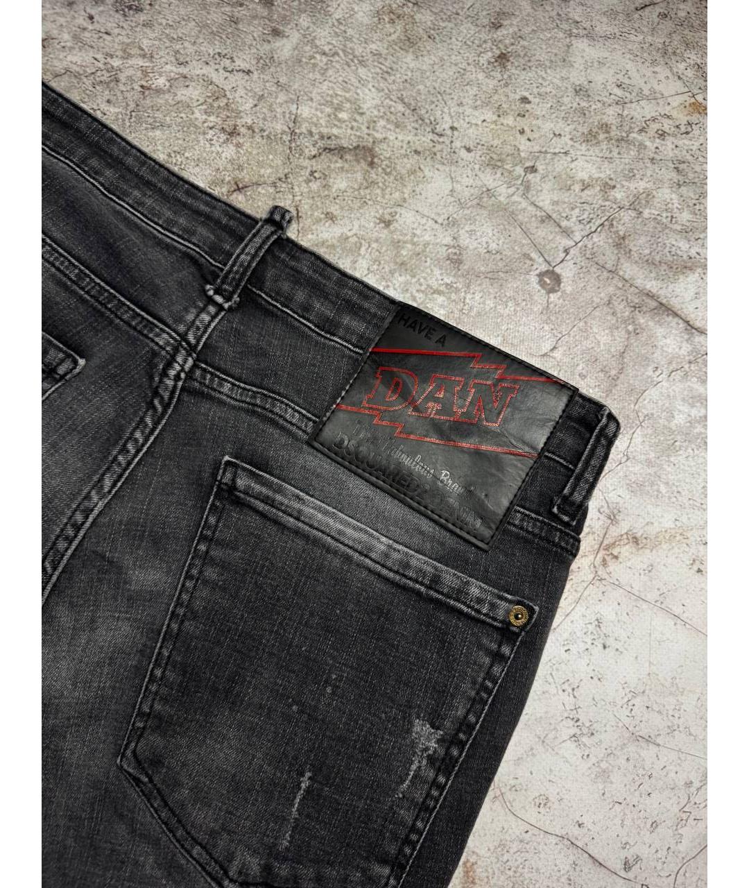 DSQUARED2 Черные джинсы, фото 4