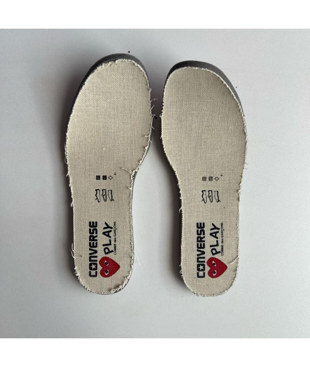 CONVERSE Бежевые текстильные кеды, фото 6