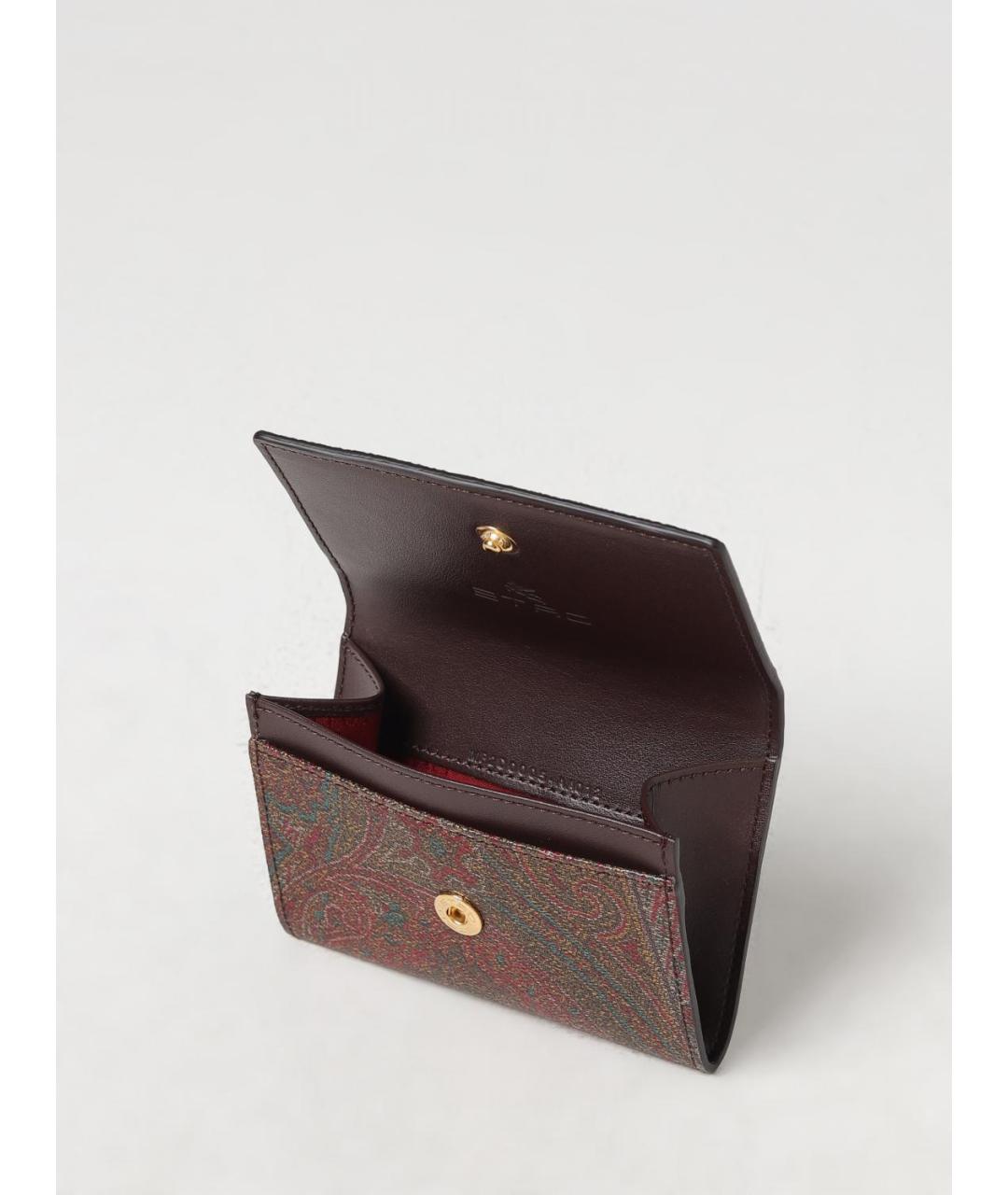 ETRO Коричневый кошелек, фото 2