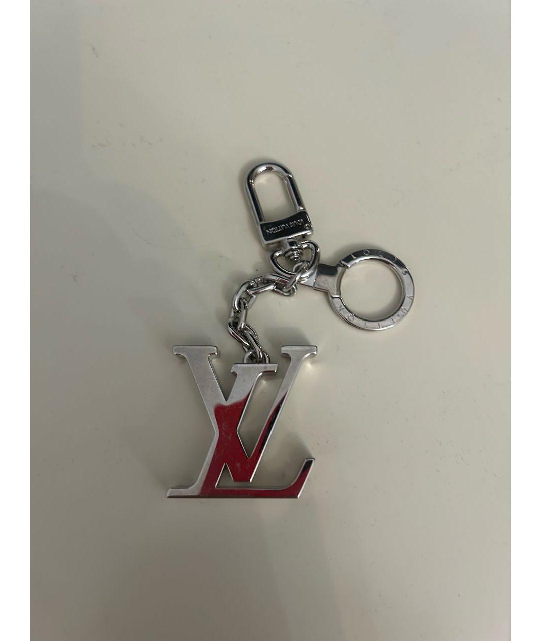 LOUIS VUITTON Белый брелок, фото 4
