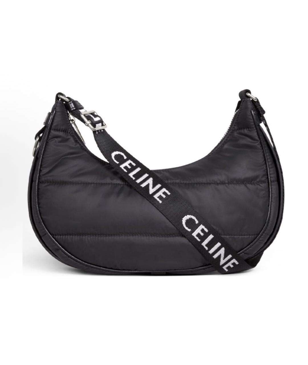 CELINE Черная сумка через плечо, фото 4