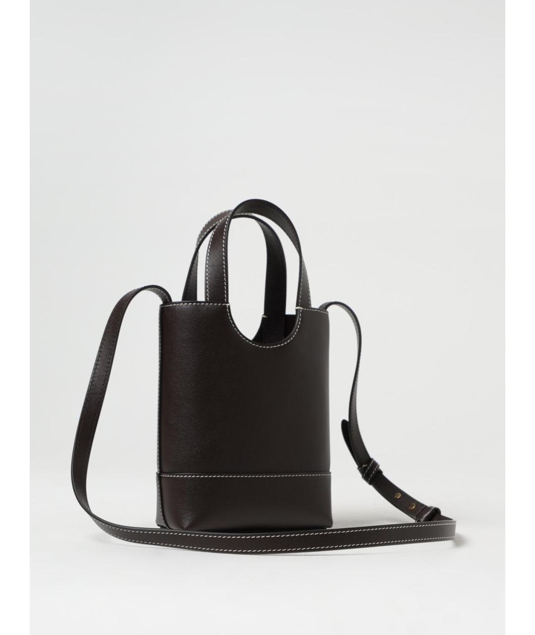 BALLY Коричневая кожаная сумка тоут, фото 2