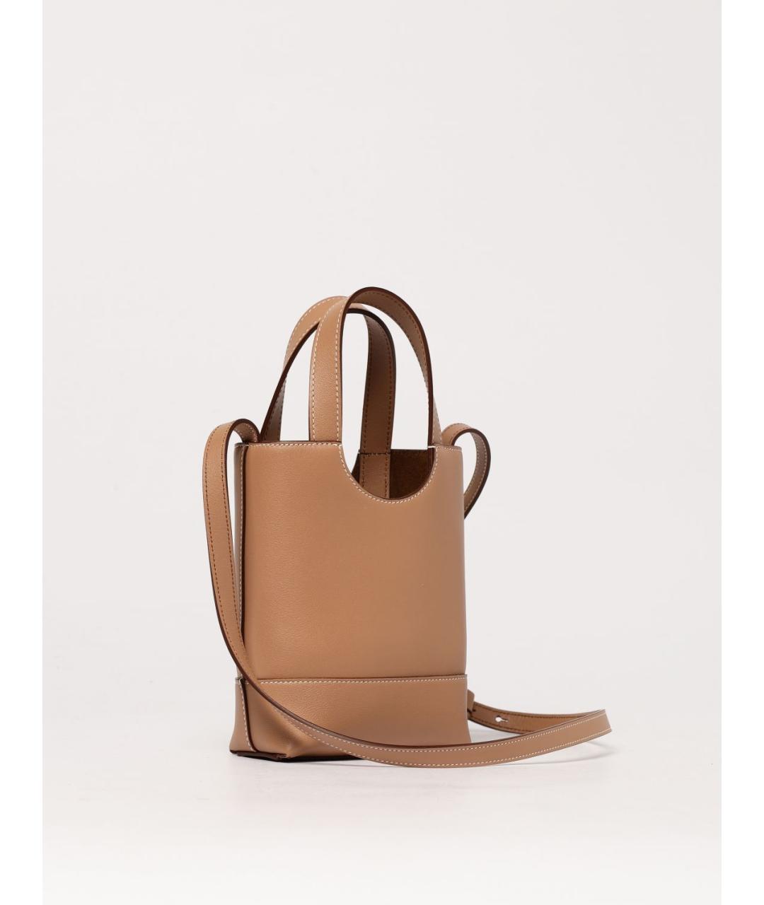 BALLY Коричневая кожаная сумка тоут, фото 3