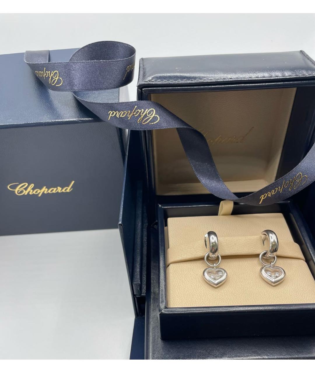 CHOPARD Серьги из белого золота, фото 3