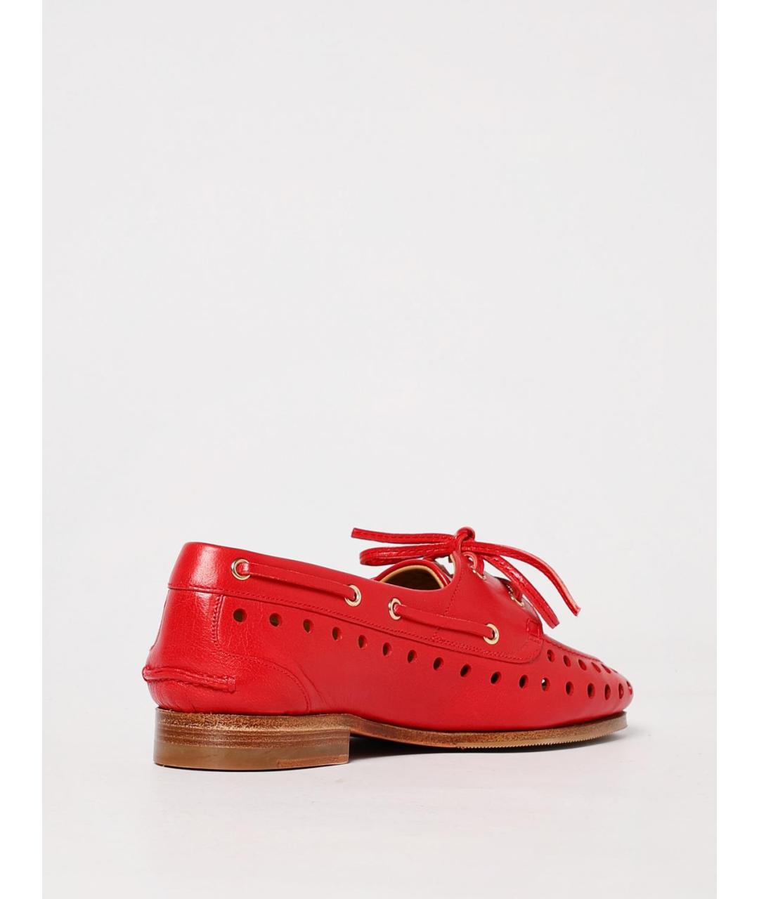 BALLY Красные лоферы, фото 3