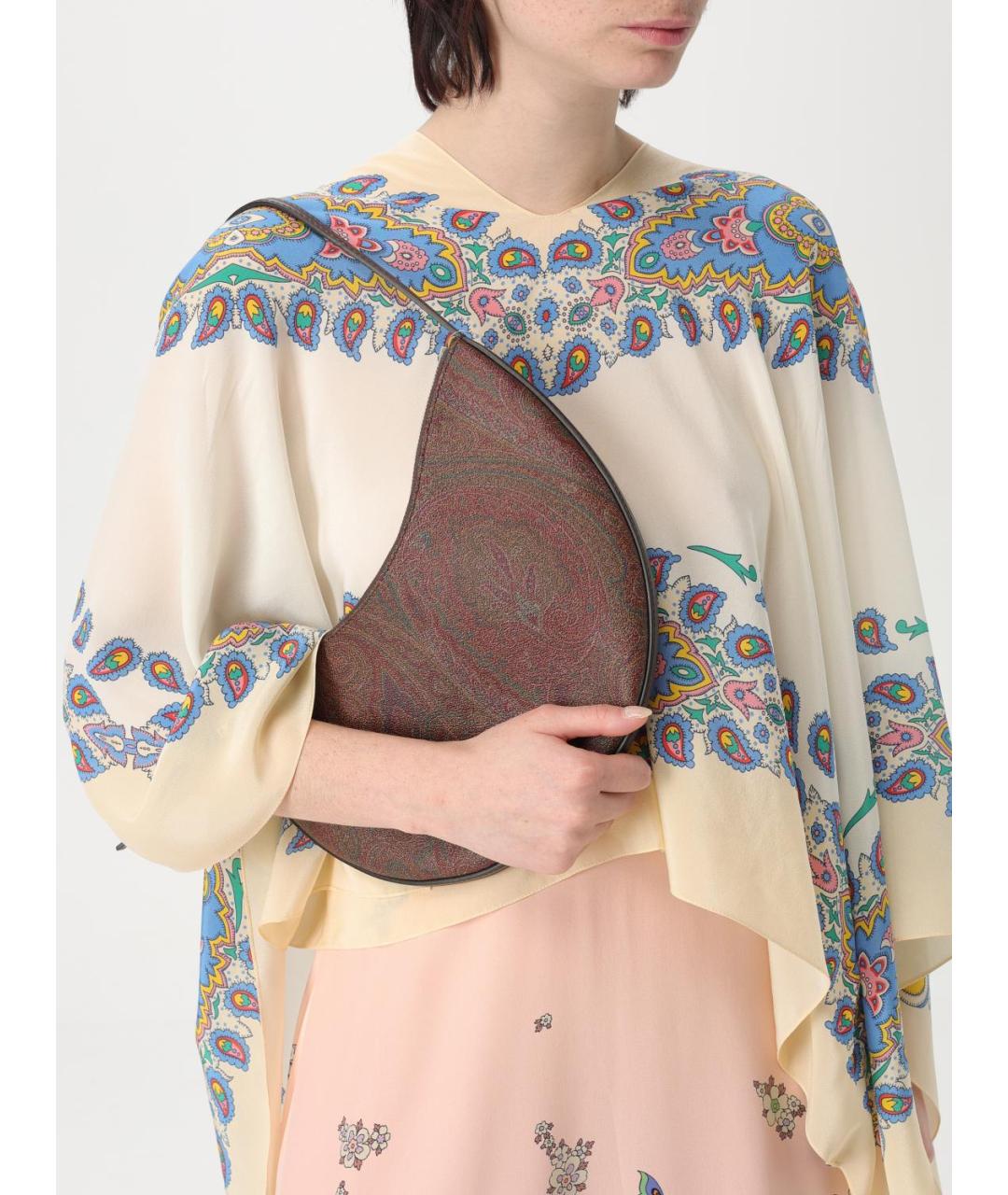 ETRO Коричневая сумка через плечо, фото 2