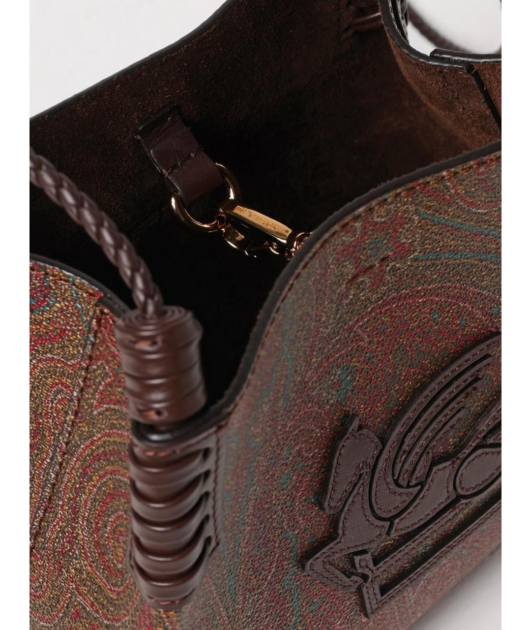 ETRO Коричневая сумка тоут, фото 3