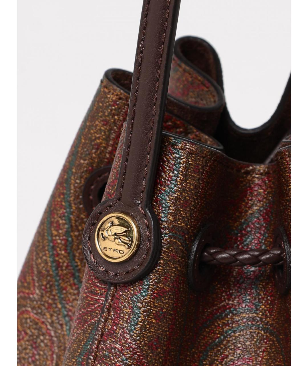 ETRO Мульти кожаная сумка тоут, фото 4
