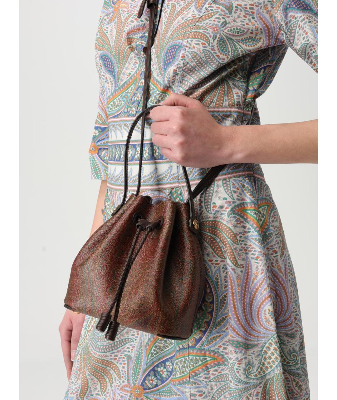 ETRO Мульти кожаная сумка тоут, фото 2