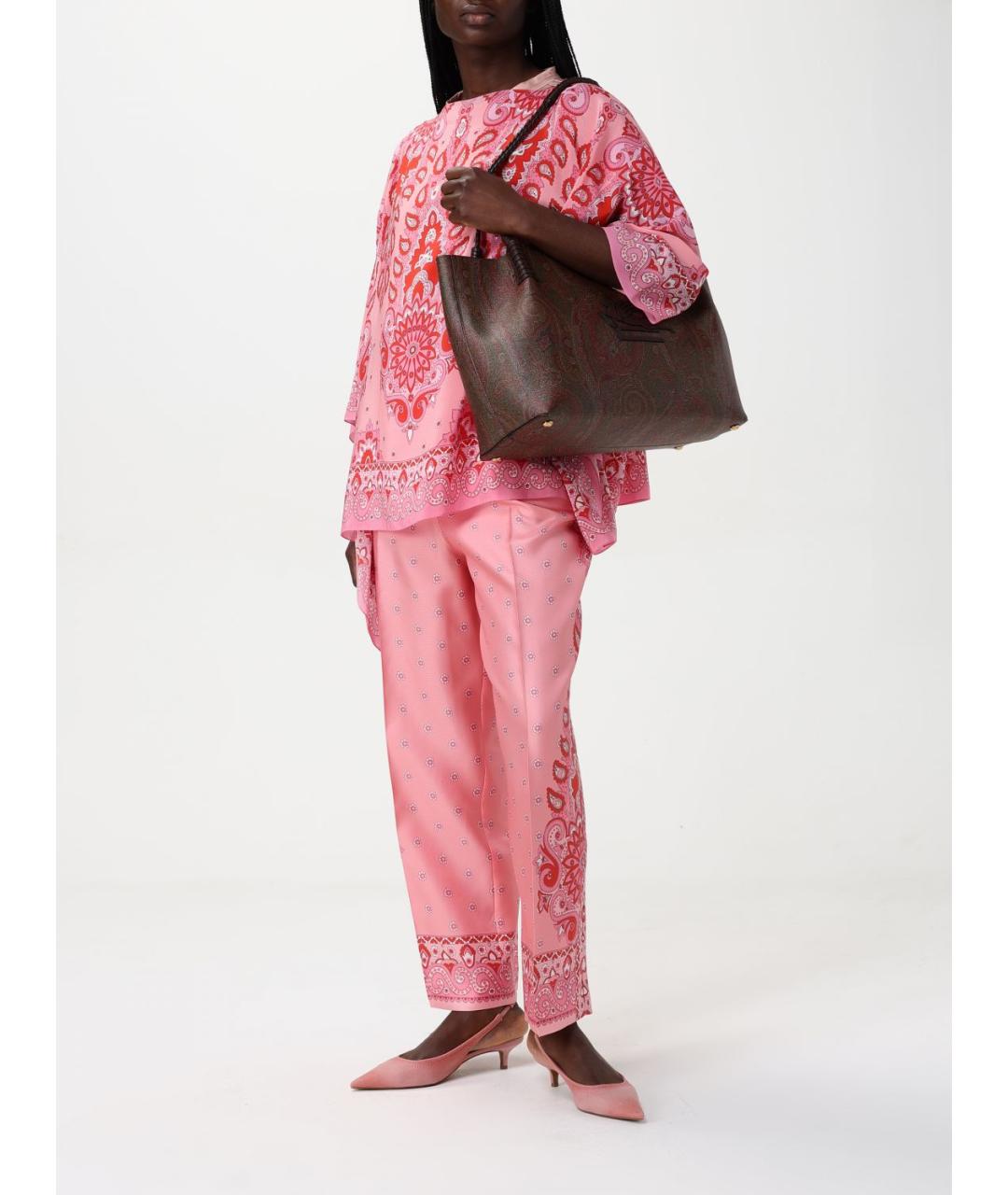 ETRO Коричневая сумка тоут, фото 2