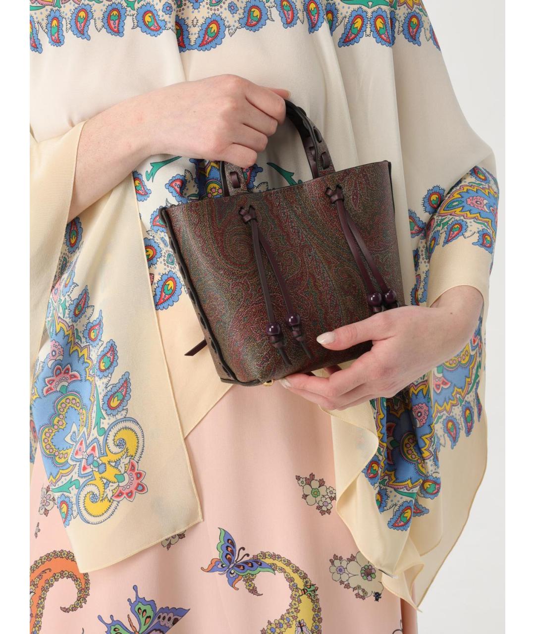 ETRO Мульти кожаная сумка тоут, фото 2