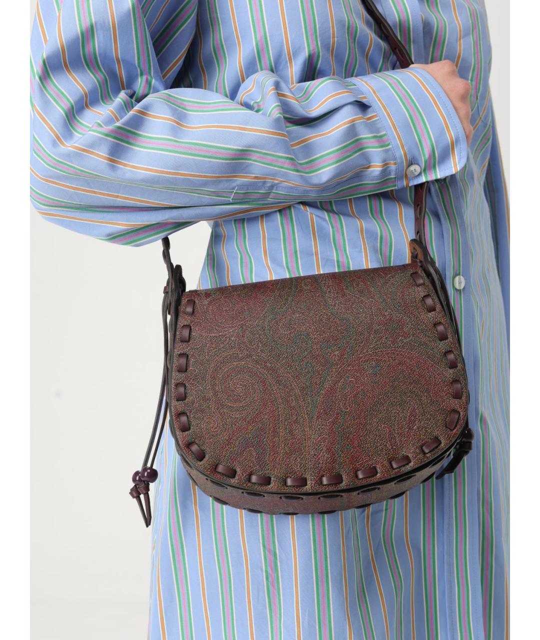 ETRO Мульти кожаная сумка через плечо, фото 3