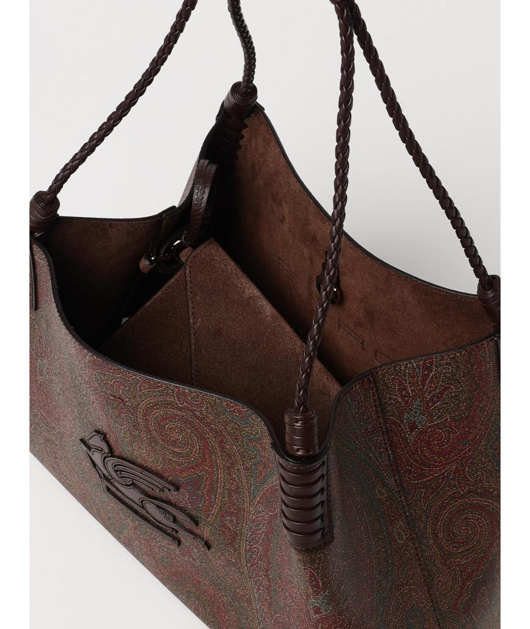 ETRO Коричневая сумка тоут, фото 5