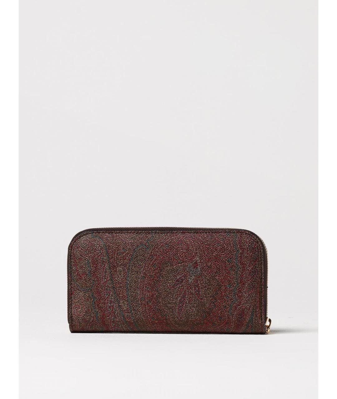ETRO Коричневый кошелек, фото 3