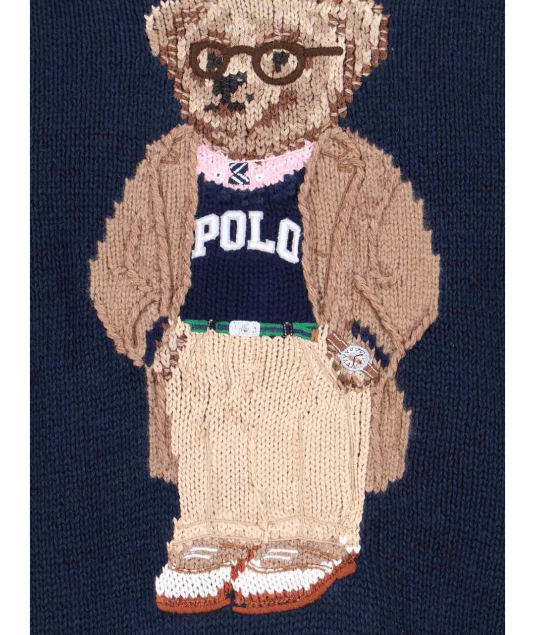 POLO RALPH LAUREN Темно-синий джемпер / свитер, фото 3