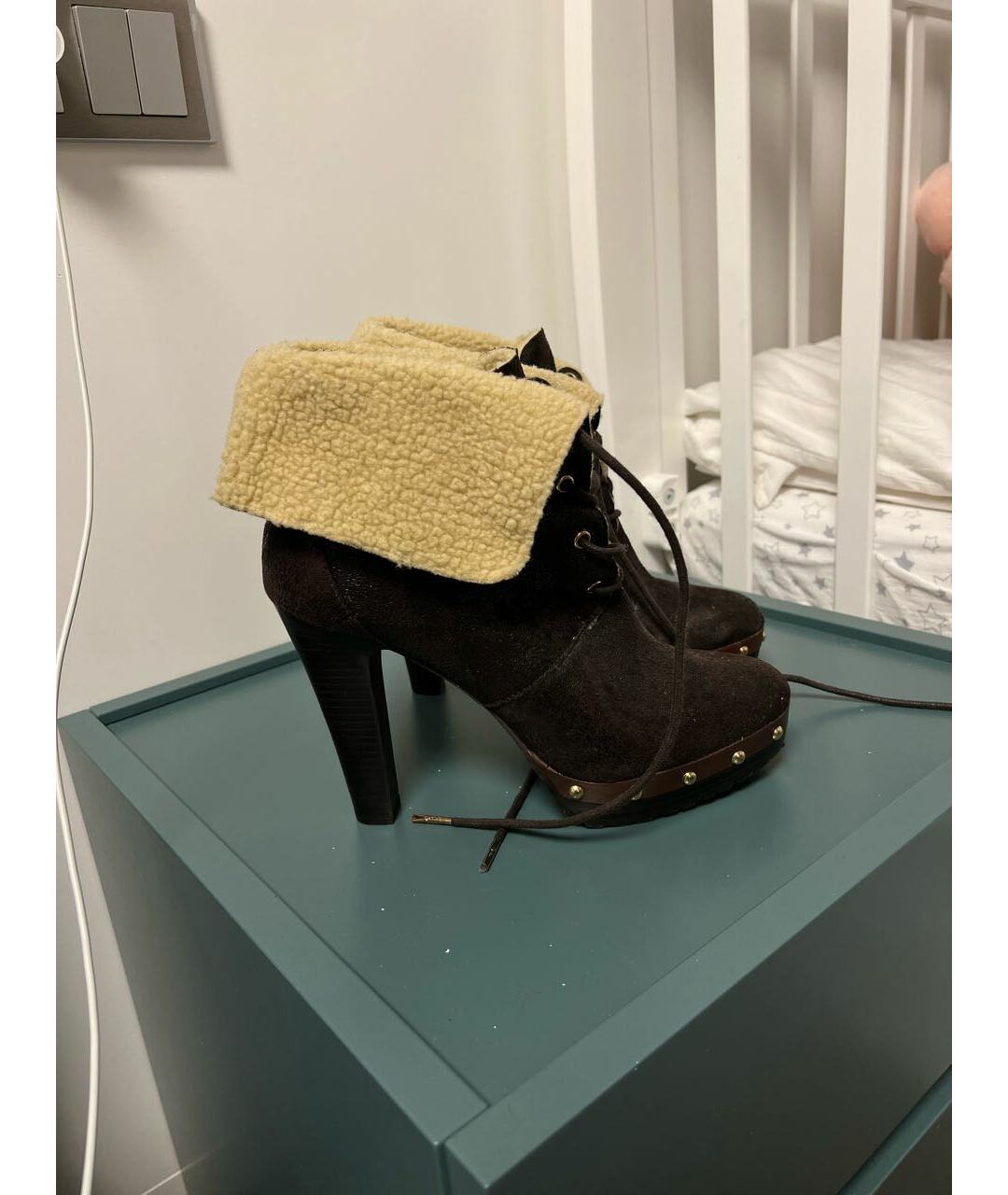 MICHAEL KORS Коричневые ботильоны, фото 6