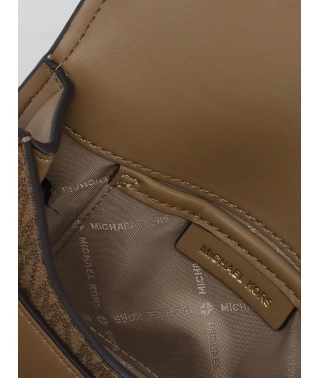 MICHAEL KORS Бежевая сумка через плечо, фото 4
