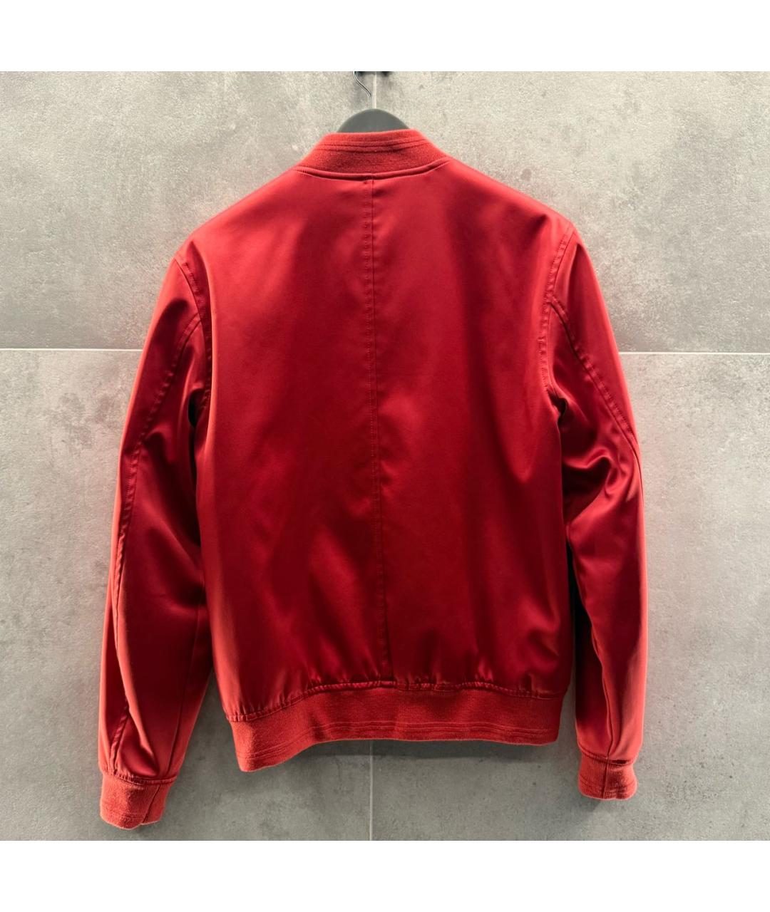 A.P.C. Бордовая полиуретановая куртка, фото 2