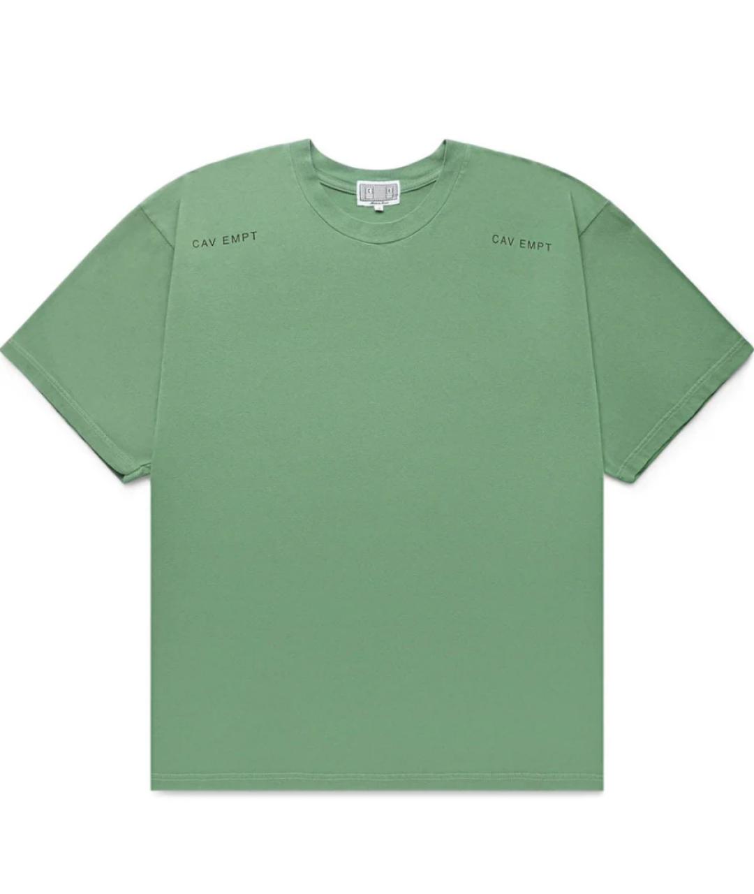 CAV EMPT Зеленая хлопковая футболка, фото 1
