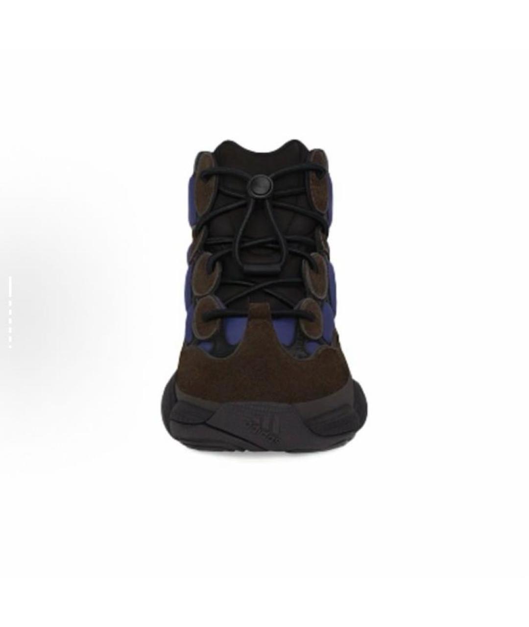 ADIDAS YEEZY Черные замшевые кроссовки, фото 6