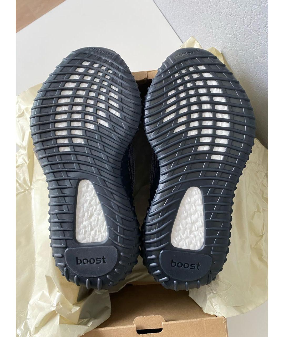 ADIDAS YEEZY Черные текстильные кроссовки, фото 5