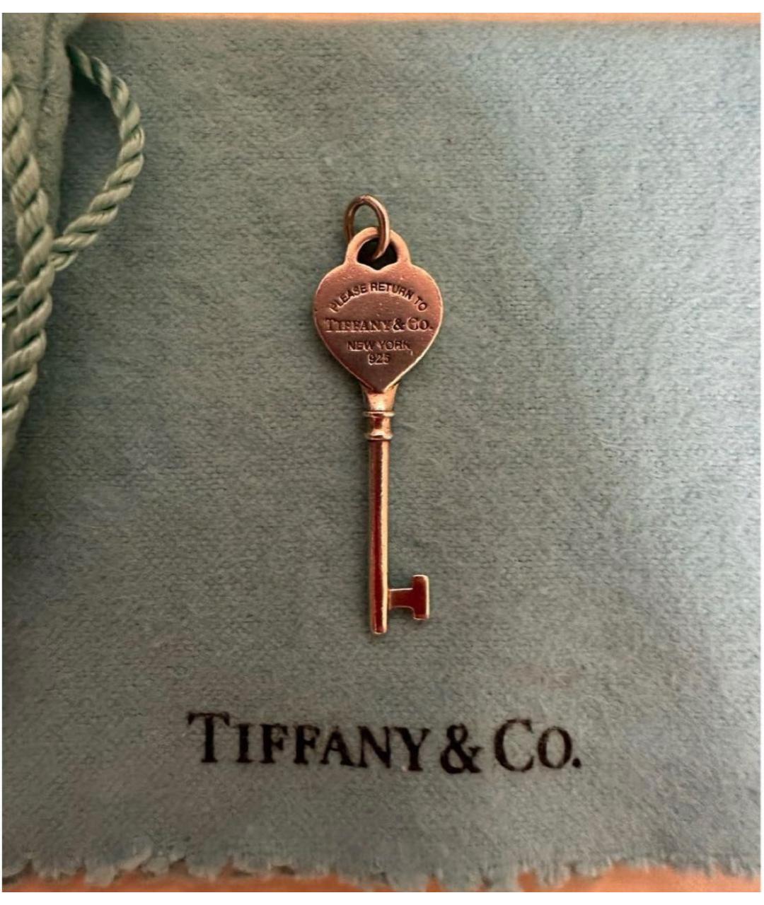 TIFFANY&CO Серебряная серебряная подвеска, фото 2