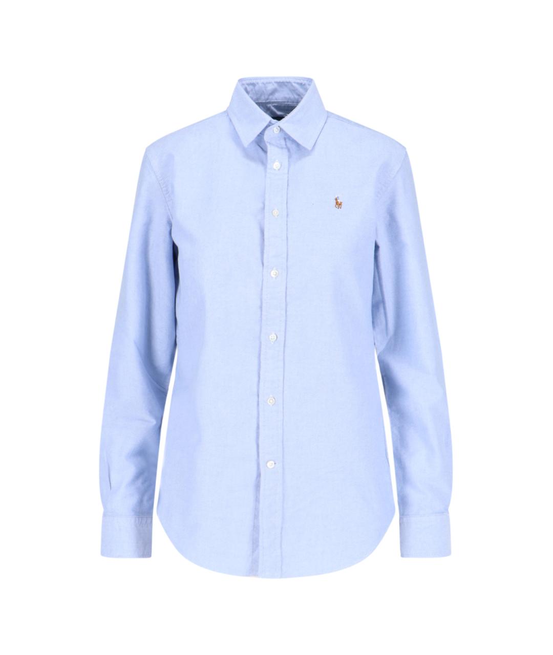 POLO RALPH LAUREN Голубая хлопковая рубашка, фото 1