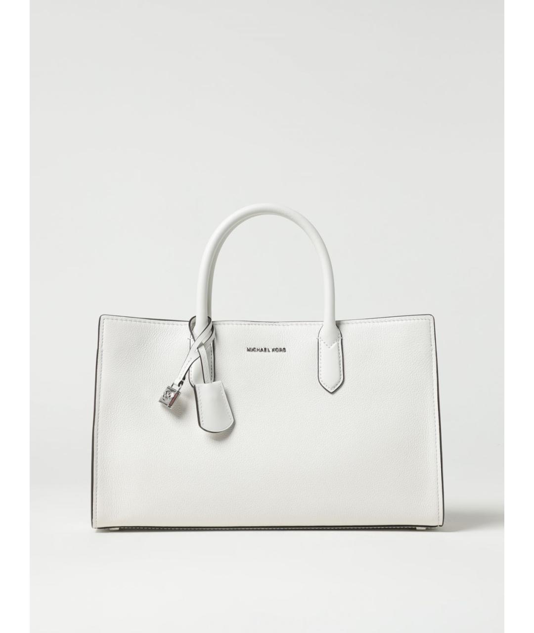 MICHAEL KORS Белая сумка тоут, фото 4