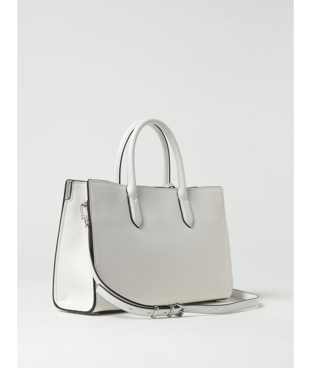 MICHAEL KORS Белая сумка тоут, фото 2