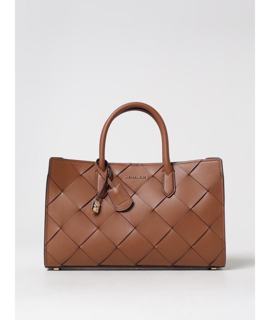 MICHAEL KORS Коричневая сумка тоут, фото 4