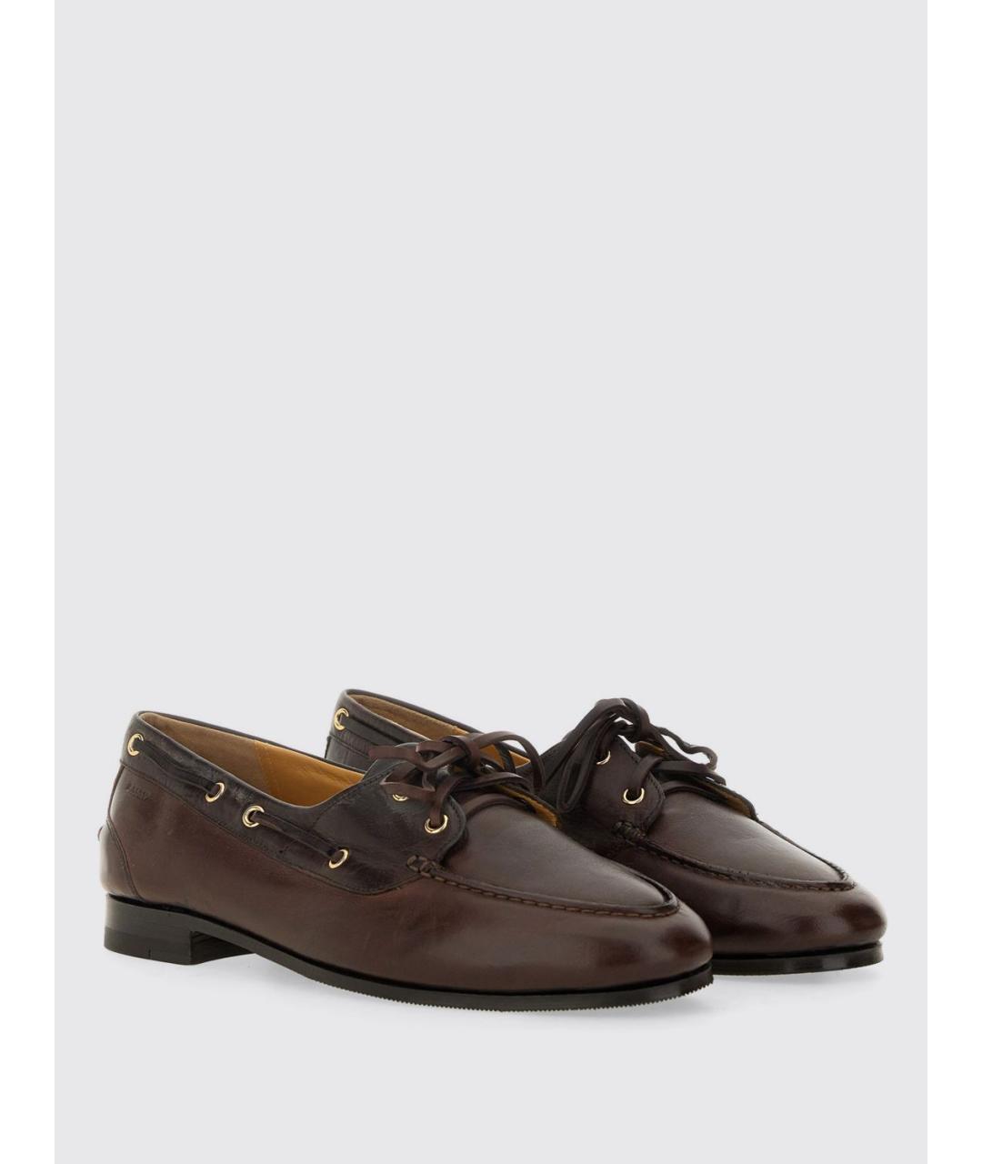 BALLY Коричневые лоферы, фото 2