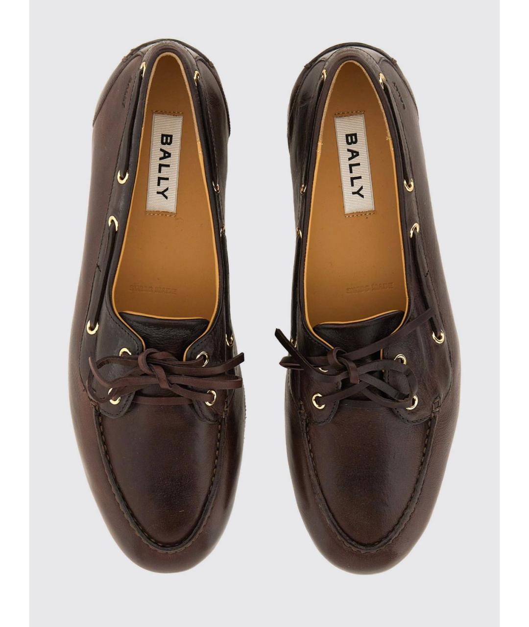 BALLY Коричневые лоферы, фото 4