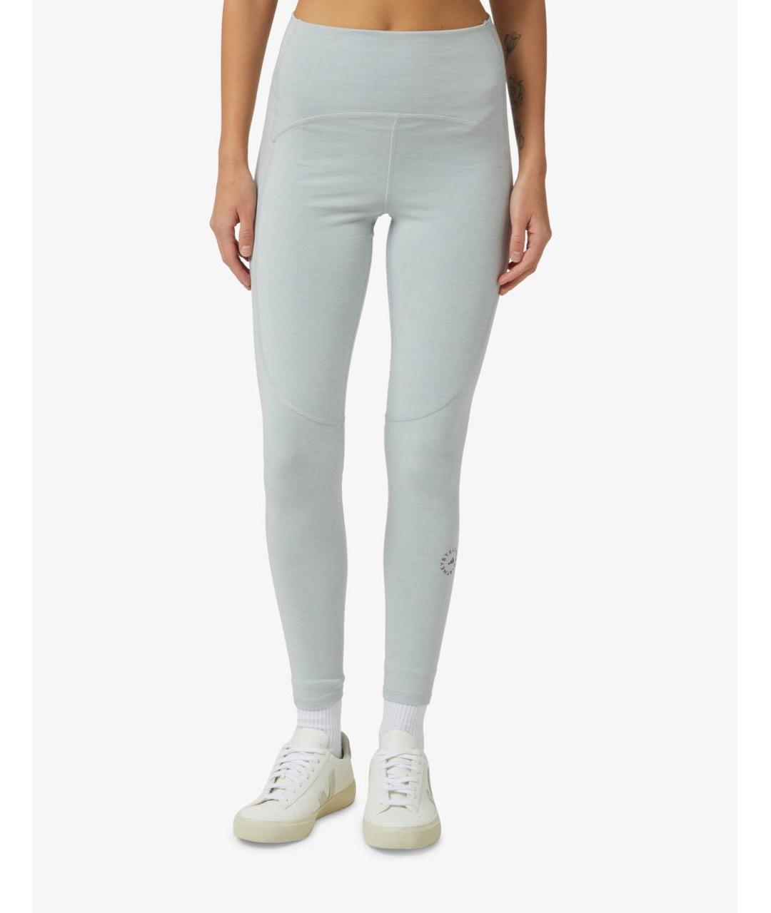 ADIDAS BY STELLA MCCARTNEY Серые хлопковые спортивные брюки и шорты, фото 2