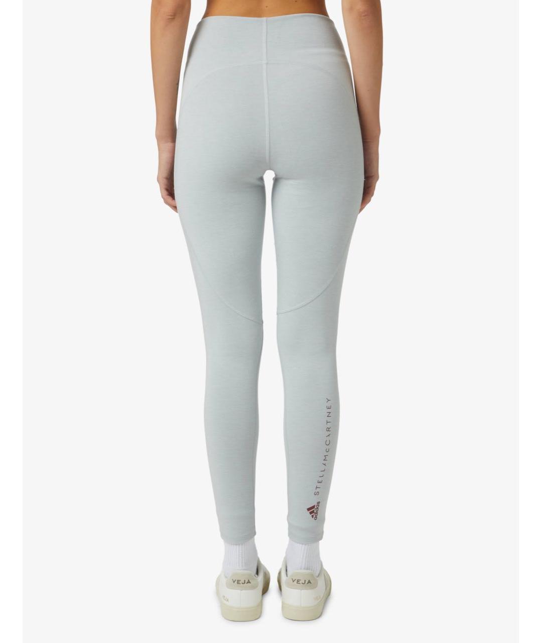 ADIDAS BY STELLA MCCARTNEY Серые хлопковые спортивные брюки и шорты, фото 3